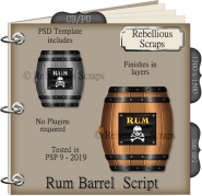 Rum Barrel Script