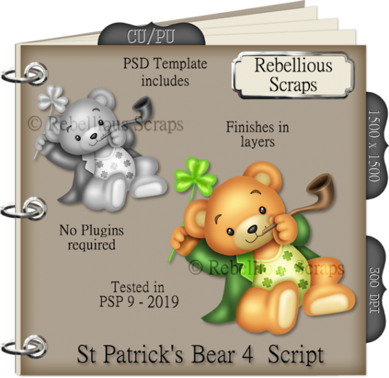 St Patrick's Bear 4 Script - Click Image to Close