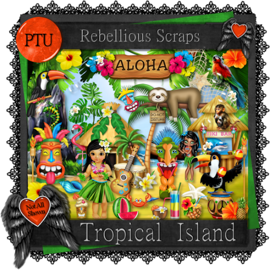 Tropical Island - Click Image to Close