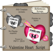 Valentine Heart Script