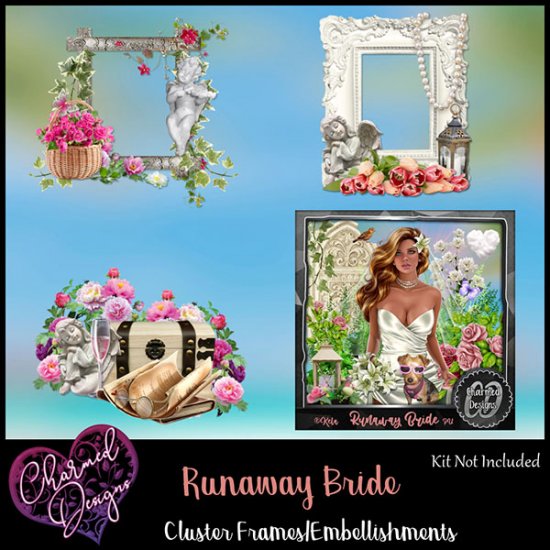 Runaway Bride Cluster Frames - Click Image to Close