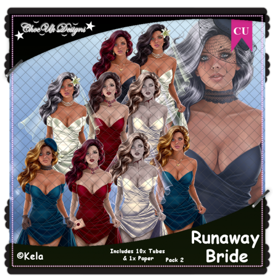 Runaway Bride CU/PU Pack 2 - Click Image to Close
