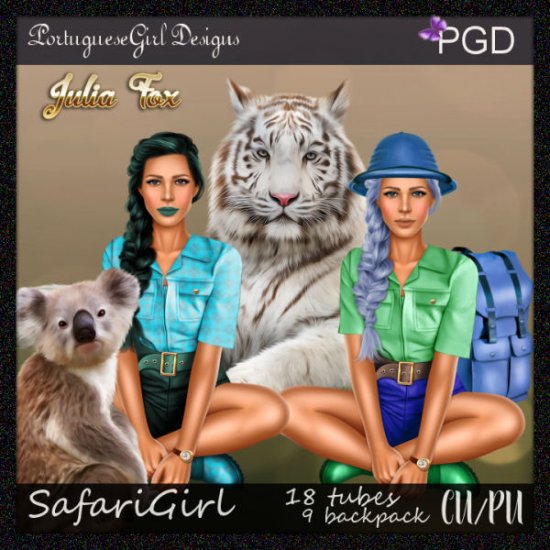 Safari Girl - Click Image to Close