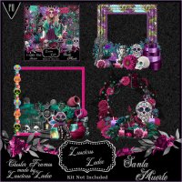 Santa Muerte Cluster Frames