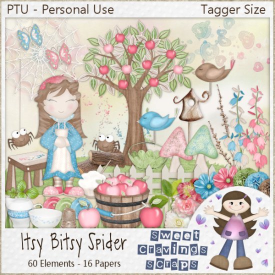 Itsy Bitsy Spider (Tagger) - Click Image to Close