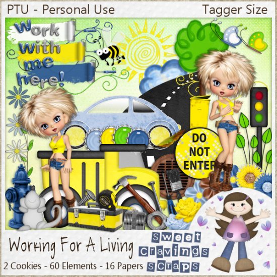 Working For A Living (Tagger) - Click Image to Close