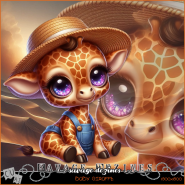 AI CU Baby Giraffe