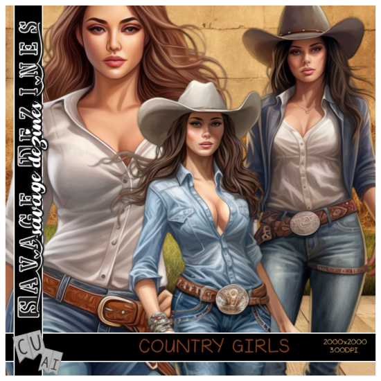 AI CU TUBE 25 - Country Girls - Click Image to Close