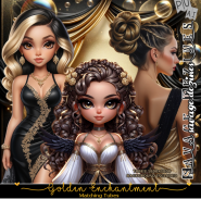 AI PU Golden Enchantment Matching Tubes Pack