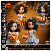 AI CU CHIBIS 35 - Trick or Treat 2