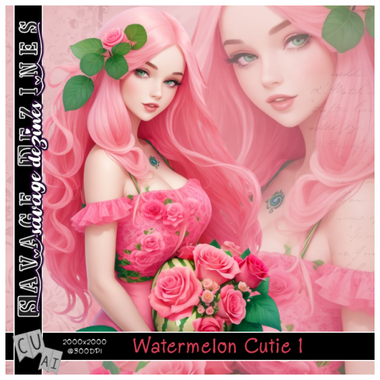 AI CU TUBE 54 - Watermelon Cutie 1 - Click Image to Close