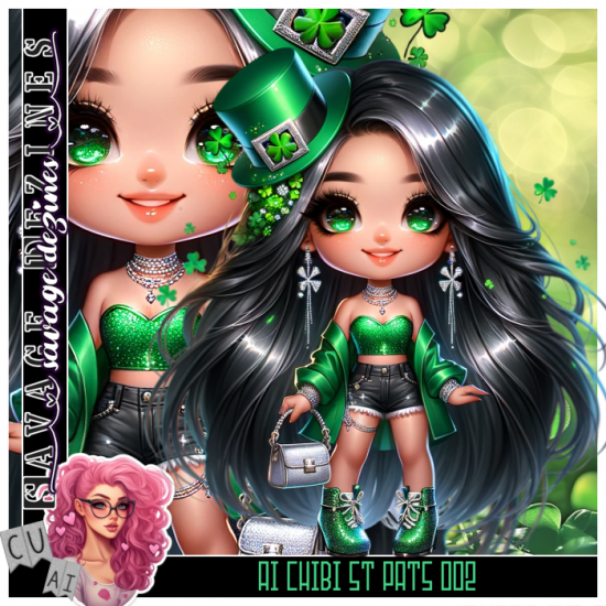 AI Chibi St Pats 002 - Click Image to Close