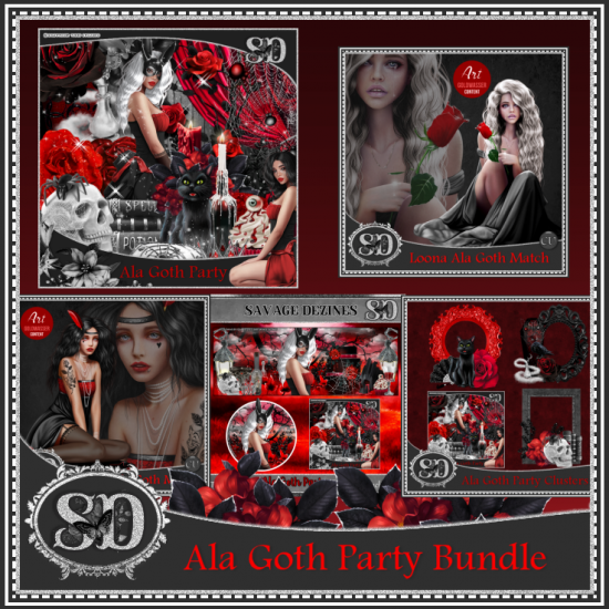 Ala Goth Party Bundle - Click Image to Close