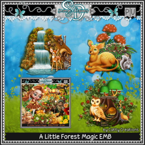 A Little Forest Magic EMB1 - Click Image to Close