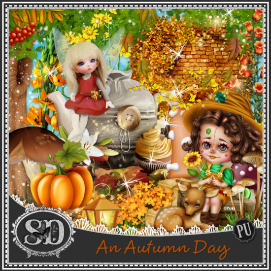 An Autumn Day Kit - Click Image to Close