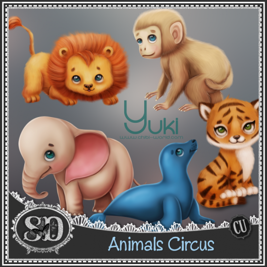 Animals Circus - Click Image to Close