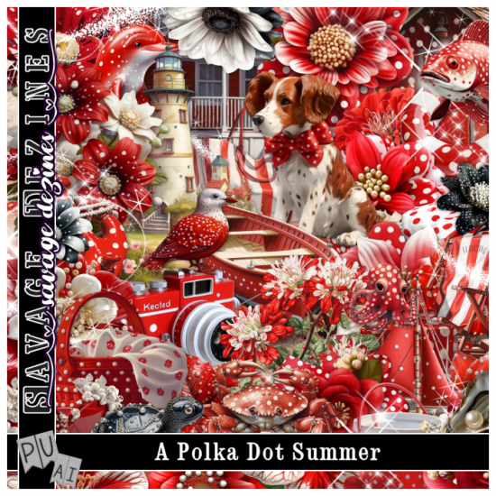 A Polka Dot Summer Kit - Click Image to Close