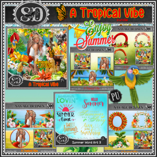 A Tropical Vibe Bundle - Click Image to Close