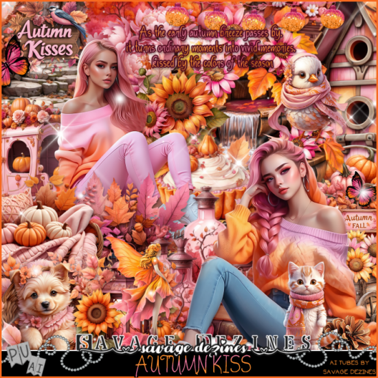 Autumn Kiss Kit - Click Image to Close