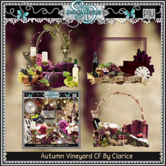 Autumn Vineyard Kit - Click Image to Close