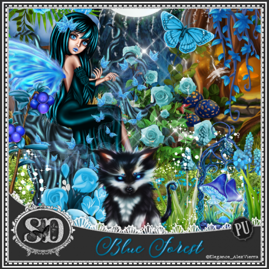 Blue Forest Kit - Click Image to Close