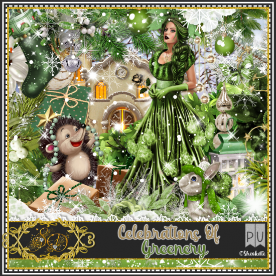 Celebrations Of Greenery Kit - Click Image to Close