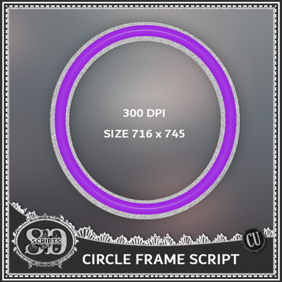 Circle Frame Script 1 - Click Image to Close