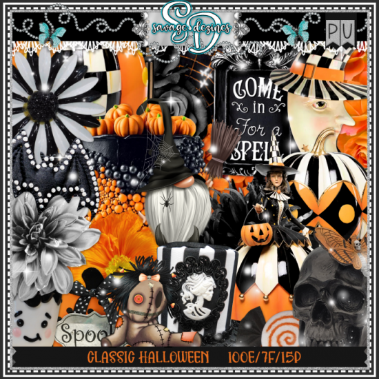 Classic Halloween Kit - Click Image to Close