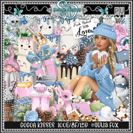 Cocoa Kisses Kit - Click Image to Close