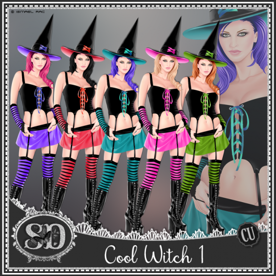 Cool Witch 1 - Click Image to Close