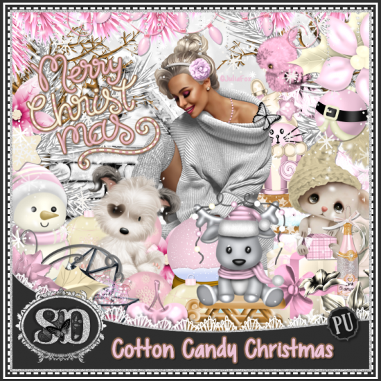 Cotton Candy Christmas Kit - Click Image to Close