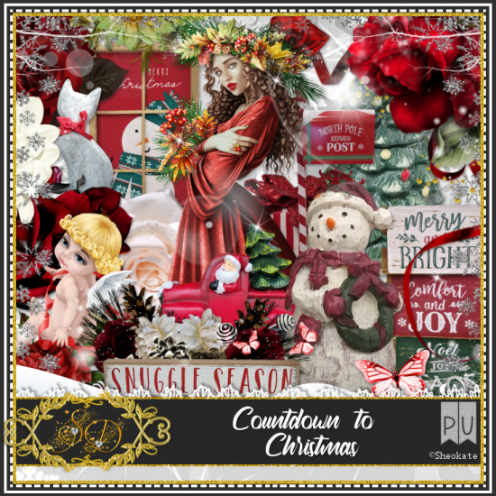 Countdown To Christmas Kit - Click Image to Close