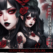 AI CU Gothic Horned Lolita 001
