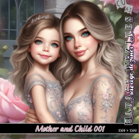 AI CU Mother And Child 001