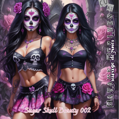 AI CU Sugar Skull Beauty 002