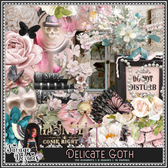 Delicate Goth Kit - Click Image to Close