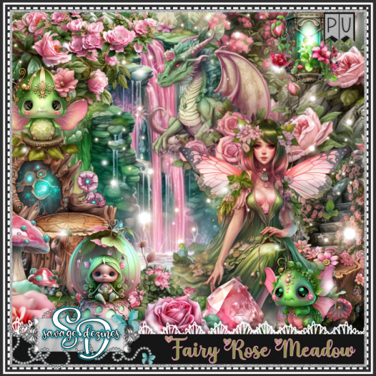 Fairy Rose Meadow Kit - Click Image to Close