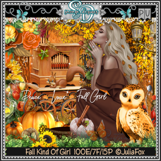 Fall Kind Of Girl Kit - Click Image to Close