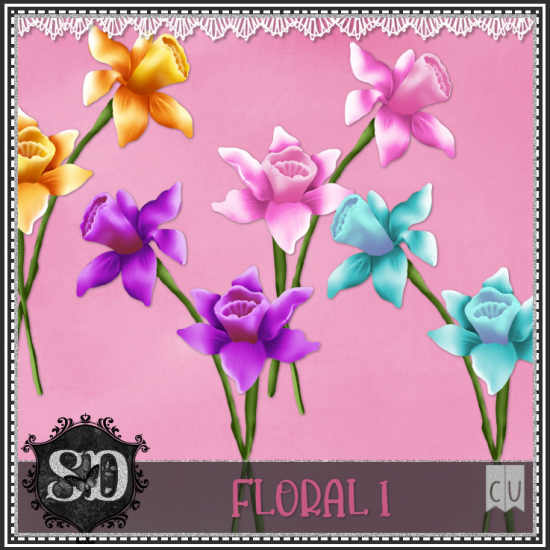 Floral 1 - Click Image to Close