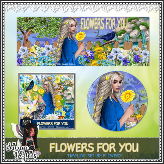 Flowers For You Kit - Click Image to Close