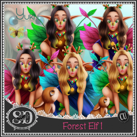 Forest Elf 1 - Click Image to Close