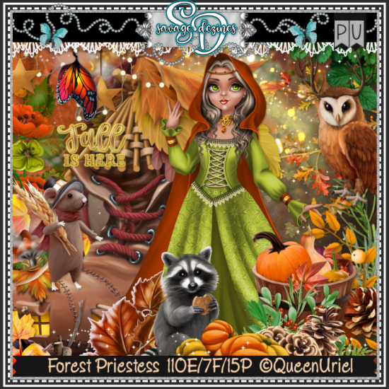 Forest Priestess Kit - Click Image to Close