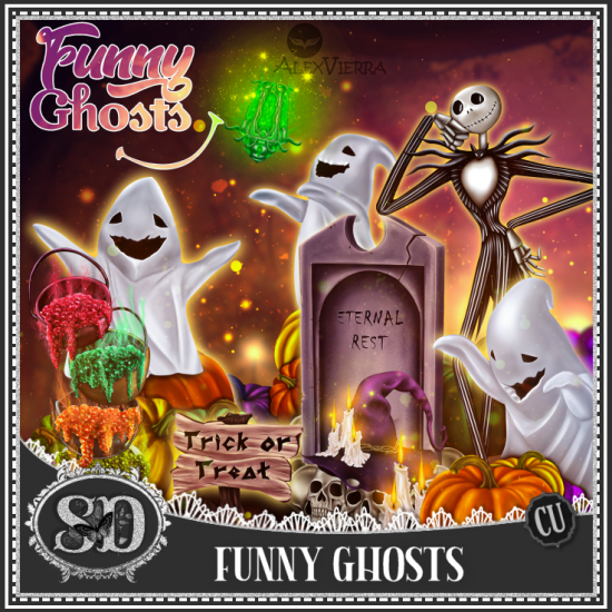 Funny Ghosts - Click Image to Close