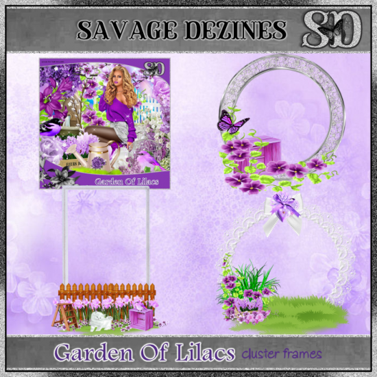 Garden Of Lilacs CF - Click Image to Close