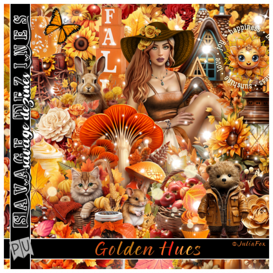 Golden Hues Kit - Click Image to Close