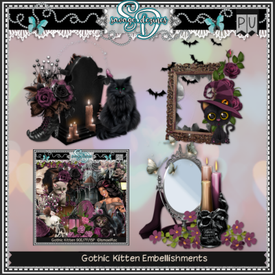 Gothic Kitten EMB1