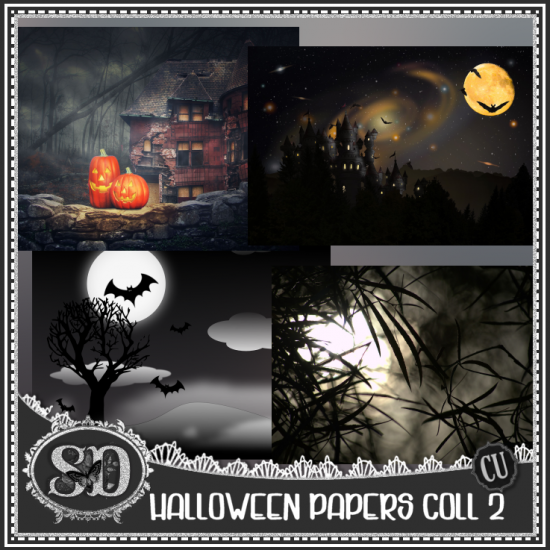 Halloween Papers Collection 2 - Click Image to Close