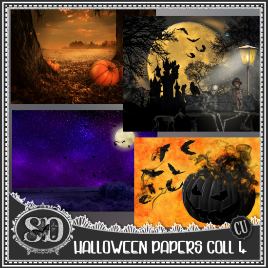 Halloween Papers Collection 4 - Click Image to Close