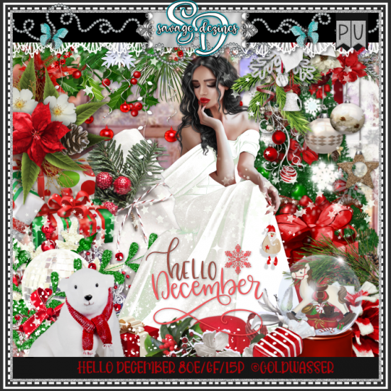 Hello December Kit - Click Image to Close