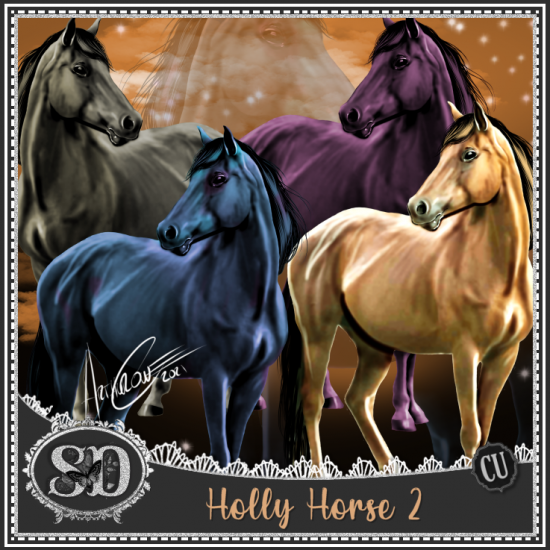 Holly Horse 2 - Click Image to Close